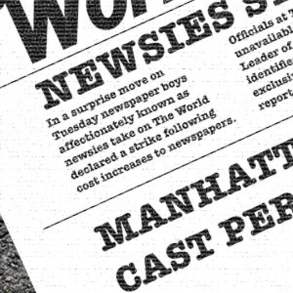 Spotlight Newsies 2020 Manhattan Cast Digital Download